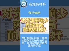Améliorer la résistance aux rayures grâce à la poudre de cire FT à poids moléculaire élevé