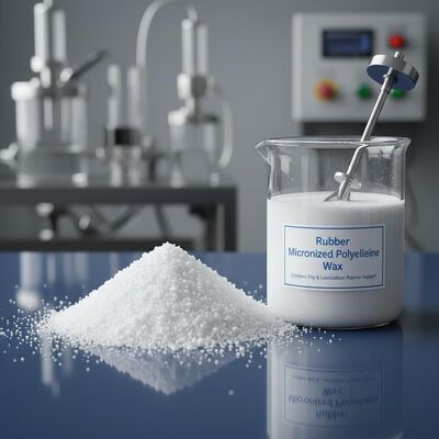 La cire de polyéthylène micronisé en caoutchouc offre d'excellentes propriétés de lubrification anti-déroute pour soutenir la fabrication et le produit de polymères